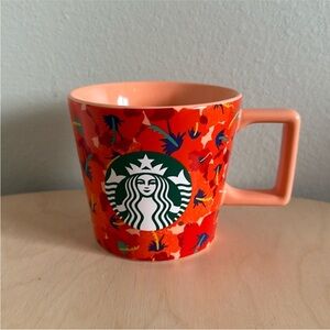 Starbucks Vibrant Red and Pink Mug